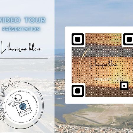 - L'Horizon Bleu - Cocon Romantique Avec Vue Mer Panoramique Gruissan Luaran gambar