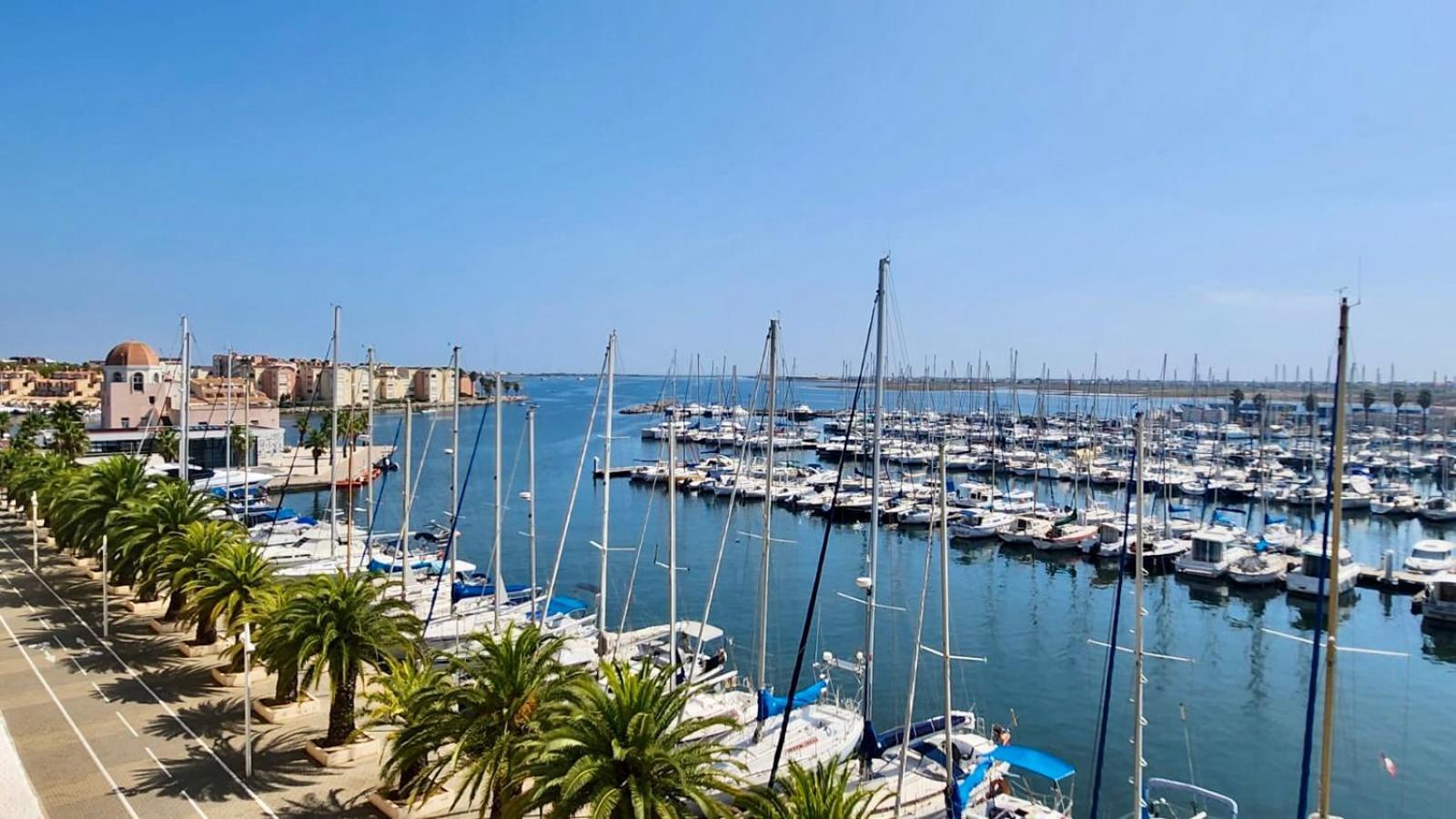 - L'Horizon Bleu - Cocon Romantique Avec Vue Mer Panoramique Gruissan Luaran gambar